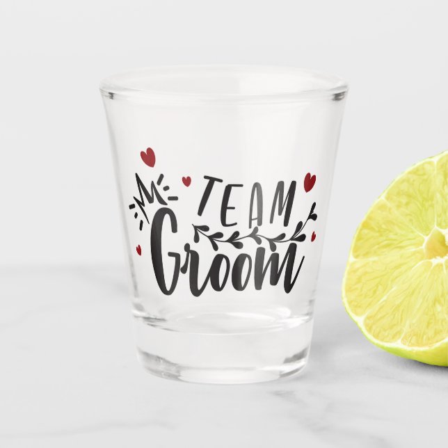 Vaso De Chupito Equipo Novio (Anverso)
