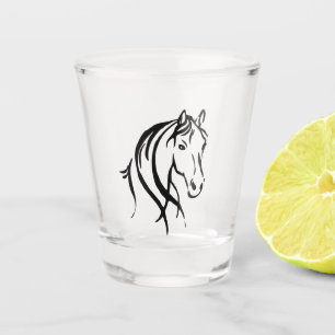 Vaso De Chupito Equitación asombrosa