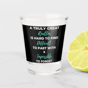 Vaso De Chupito Es Difícil Encontrar Un Realtor Realmente Grande