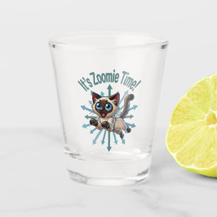 Vaso De Chupito Es el gato siamés de Zoomie Time