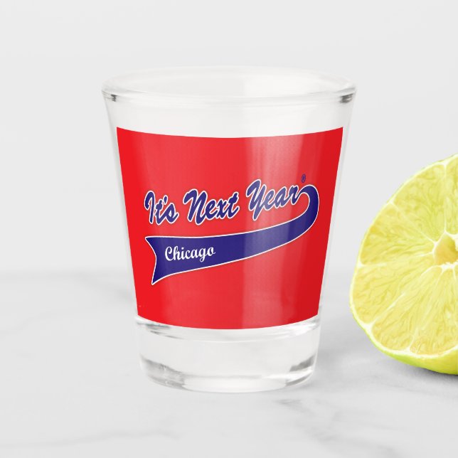 Vaso de chupito - Es el próximo año (Anverso)