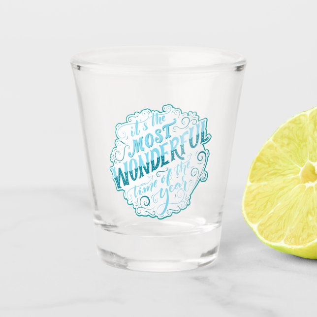 Vaso De Chupito Es la época más maravillosa del año (Anverso)