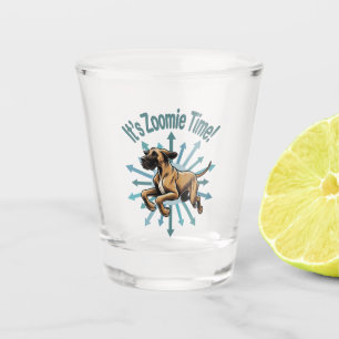Vaso De Chupito Es la hora de Zoomie el gran danés