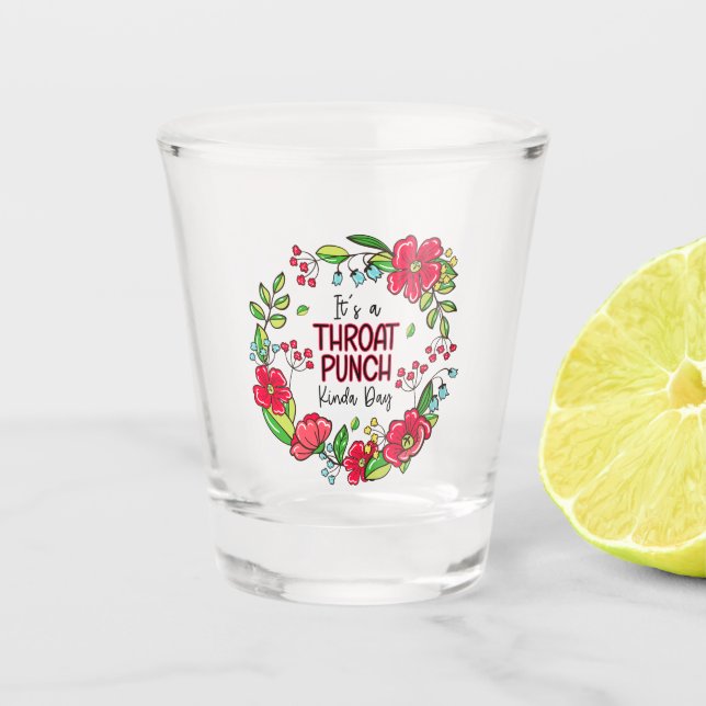 Vaso De Chupito Es un Día de Trompeolas (Anverso)
