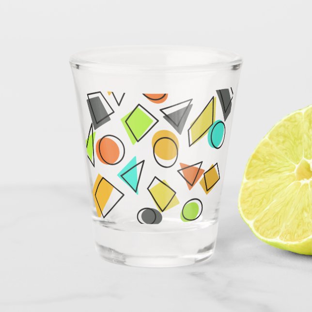 Vaso De Chupito Es un vidrio de disparo Fiesta (Anverso)