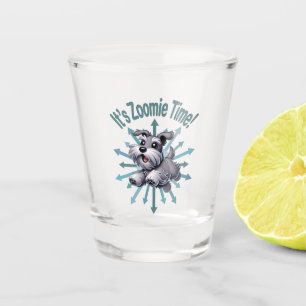 Vaso De Chupito Es Zoomie Time Miniature Schnauzer