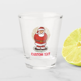 Vaso De Chupito Esbozo de Santa