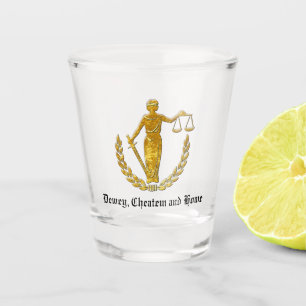 Vaso De Chupito Escalas de la justicia