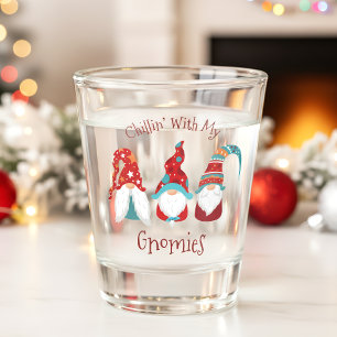 Vaso De Chupito Escalofriante con mi fiesta graciosa y moderna de 
