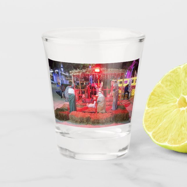 Vaso De Chupito escena nativa (Anverso)