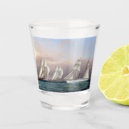 Vaso De Chupito Escolares de Dreadnought y Columbia 1870