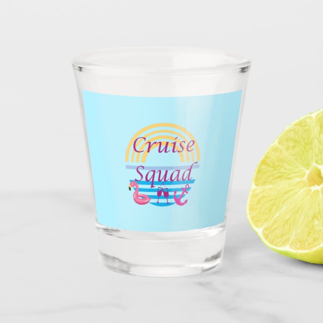 Vaso De Chupito Escuadrón de cruceros (Anverso)