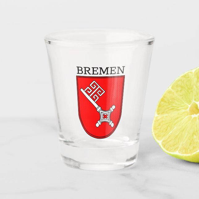 Vaso De Chupito Escudo de armas Bremen  (Anverso)