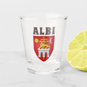 Vaso De Chupito Escudo de armas de Albi, Francia