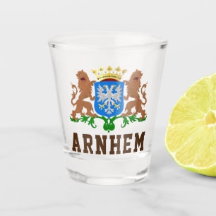 Vaso De Chupito Escudo de armas de Arnhem, Países Bajos