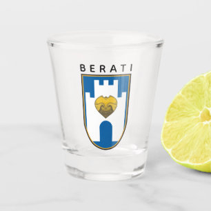 Vaso De Chupito Escudo de armas de Berat (Albania)