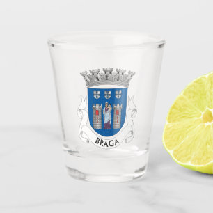 Vaso De Chupito Escudo de armas de Braga, Portugal