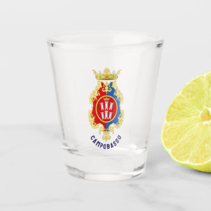 Vaso De Chupito Escudo de armas de Campobasso, Italia