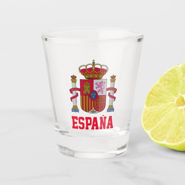 Vaso De Chupito Escudo de armas de ESPAÑA (Anverso)