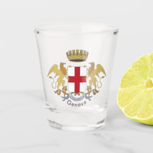 Vaso De Chupito Escudo de armas de Génova