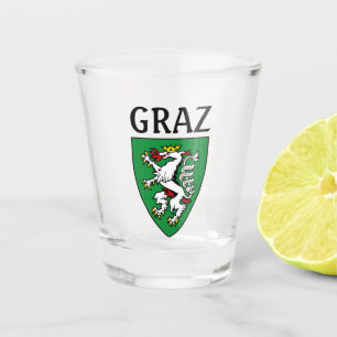 Vaso De Chupito Escudo de Armas de Graz - AUSTRIA