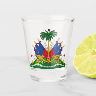 Vaso De Chupito Escudo de armas de Haití (Haití)