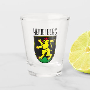 Vaso De Chupito Escudo de armas de Heidelberg - ALEMANIA