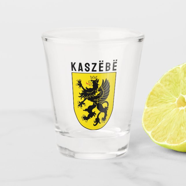 Vaso De Chupito Escudo de armas de Kashubia (Anverso)