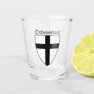 Vaso De Chupito Escudo de armas de la Orden Teutónica (Ordensstaat