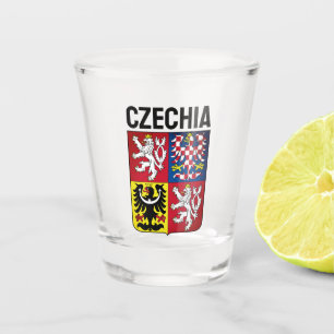 Vaso De Chupito Escudo de armas de la República Checa