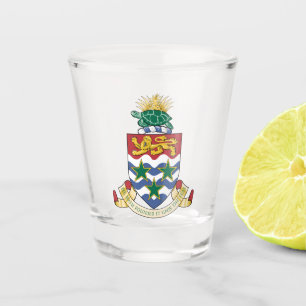 Vaso De Chupito Escudo de armas de las Islas Caimán