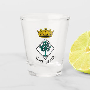 Vaso De Chupito Escudo de armas de Lloret de Mar
