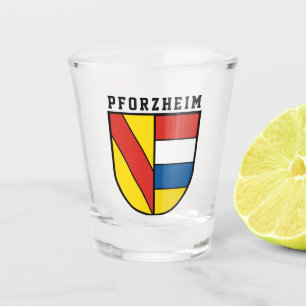 Vaso De Chupito Escudo de armas de Pforzheim, Alemania