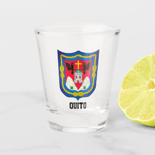 Vaso De Chupito Escudo de armas de Quito, Ecuador