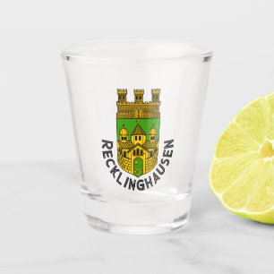 Vaso De Chupito Escudo de armas de Recklinghausen, Alemania