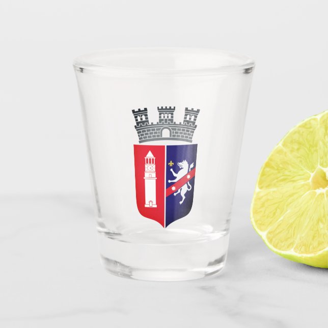 Vaso De Chupito Escudo de armas de Tirana (Albania) (Anverso)