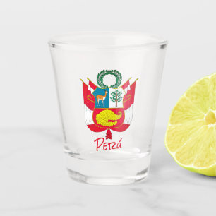 Vaso De Chupito Escudo de armas del Perú