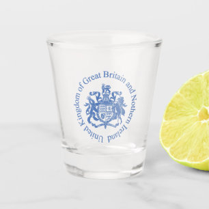 Vaso De Chupito Escudo de armas del Reino Unido