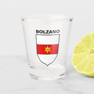 Vaso De Chupito Escudo de Bolzano (Italia)