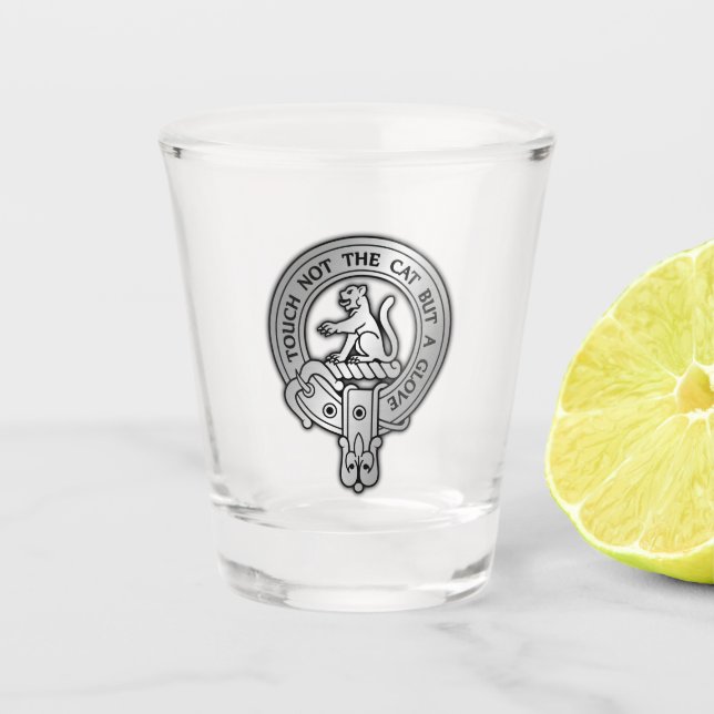 Vaso De Chupito Escudo de Clan MacGowan (Anverso)