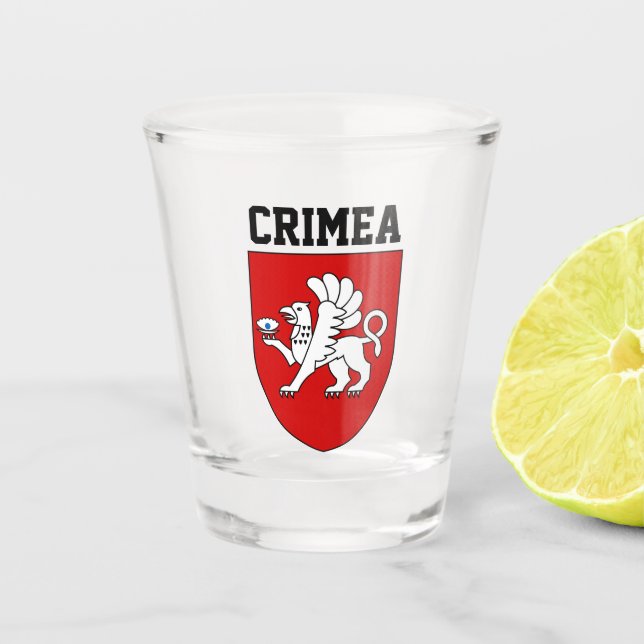 Vaso De Chupito Escudo de Crimea (Anverso)