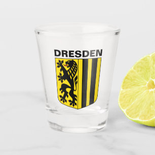 Vaso De Chupito Escudo de Dresden, Alemania