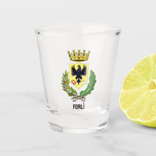 Vaso De Chupito Escudo de Forlì, ITALIA