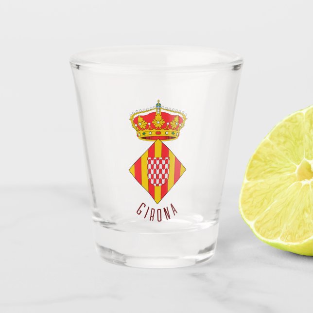 Vaso De Chupito Escudo de Girona (Anverso)