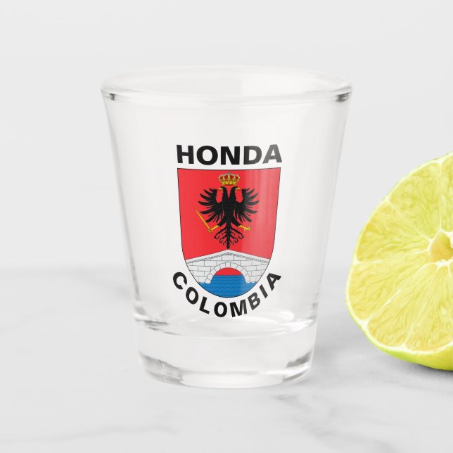 Vaso De Chupito Escudo de Honda (Tolima), Colombia (Anverso)