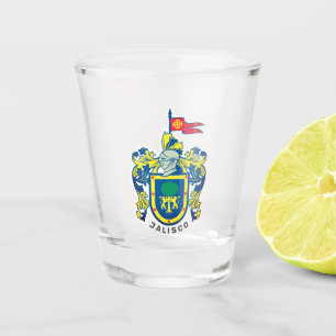 Vaso De Chupito Escudo de Jalisco, México