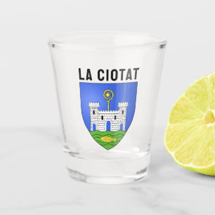 Vaso De Chupito Escudo de la Ciotat - Francia