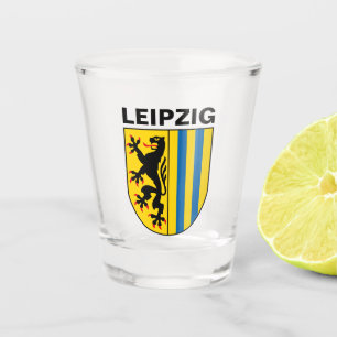 Vaso De Chupito Escudo de Leipzig (Alemania)