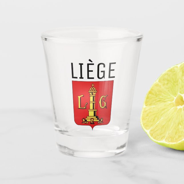 Vaso De Chupito Escudo de Lieja (Bélgica) (Anverso)