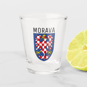 Vaso De Chupito Escudo de Moravia - REPÚBLICA CHECA